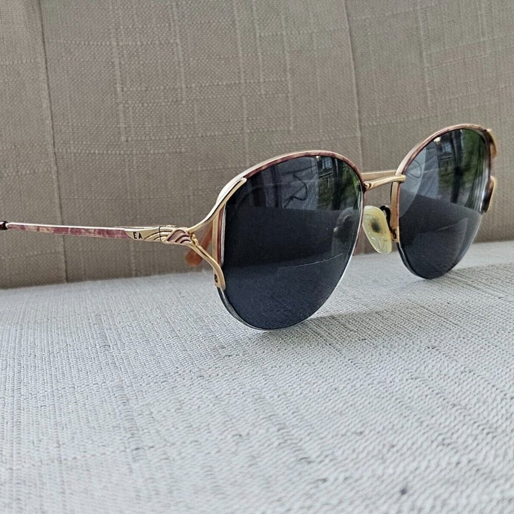 Elizabeth Arden EA Ladies Glasses Frame Half Rim Vintage Eyeglasses Read desc
